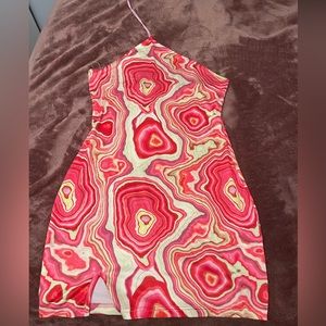 Shein Body Con Tie Dye Mini dress